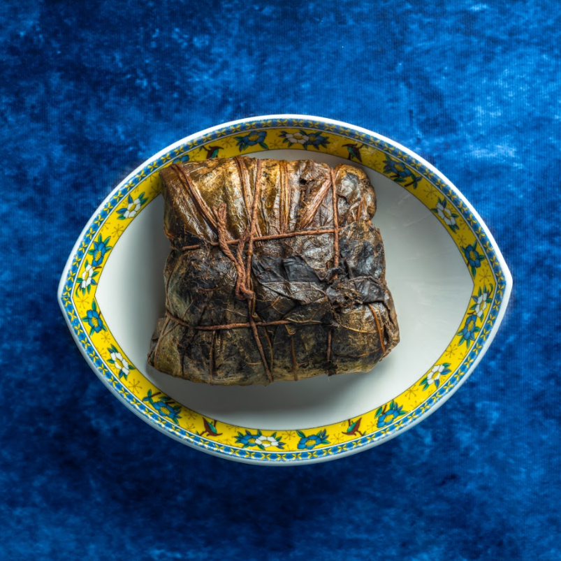 Pork and Roast Duck with Salted Egg Yolk Zongzi Premium (咸蛋黄烧鸭猪肉板栗粽